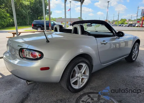 2008 Mazda Mx-5 Miata из США, поврежденный, VIN JM1NC26F380154055